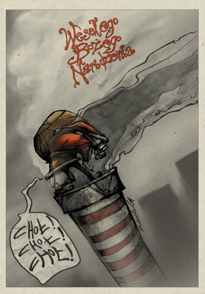 Grafika „Santa 2”